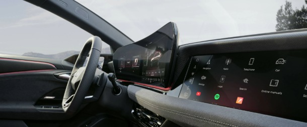 Imagen del interior de un vehículo Audi de Movento.