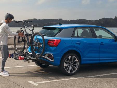 portabicis con remolque audi