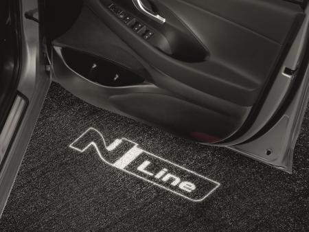 set iluminacion puerta delantera