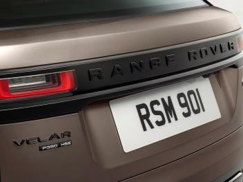 Tipografía delantera y trasera Range Rover - Narvick Black