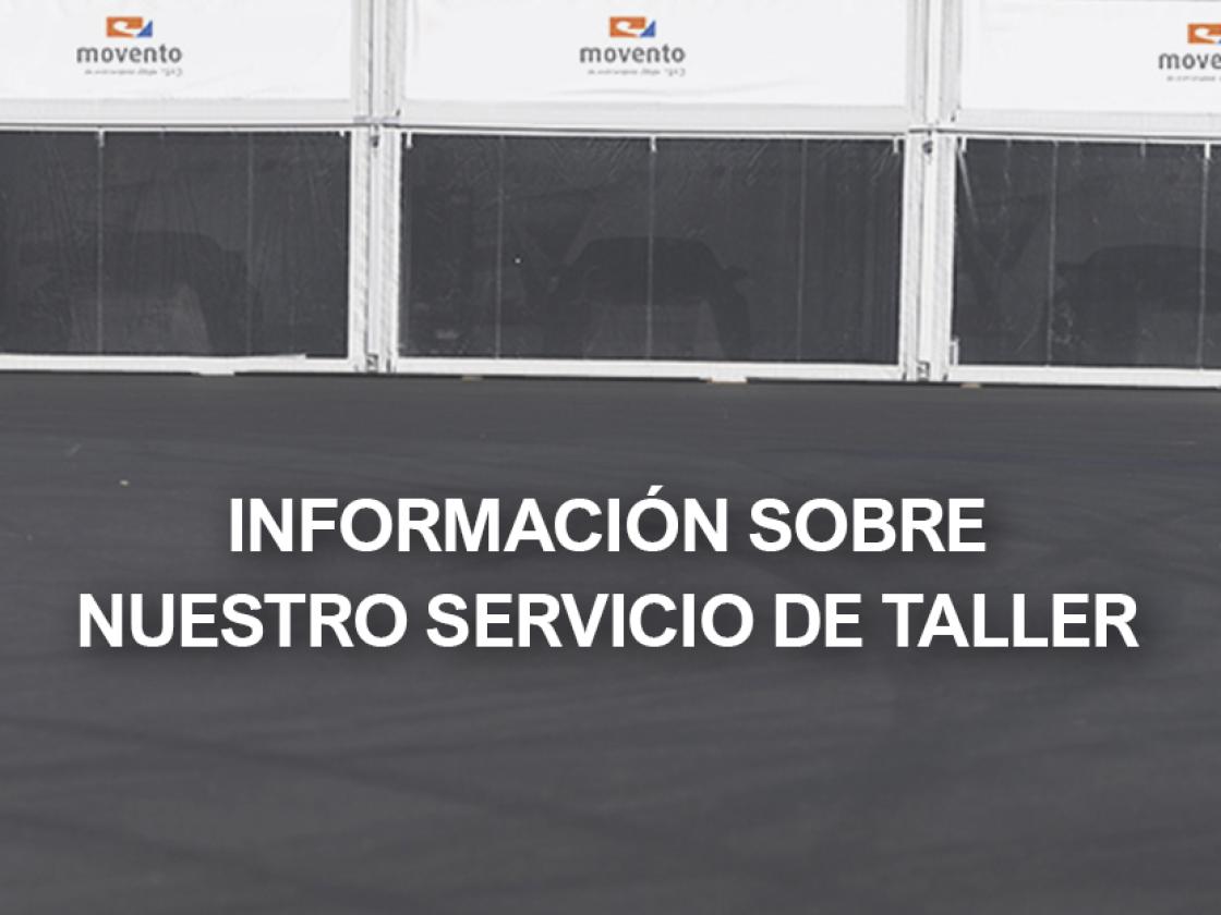 información sobre servicio taller