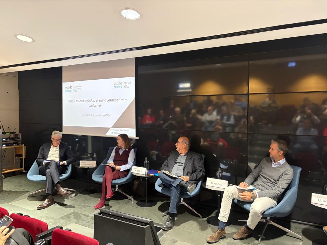 Movento destaca en Esade la necesidad de dar seguridad al comprador ante el avance del vehículo eléctrico