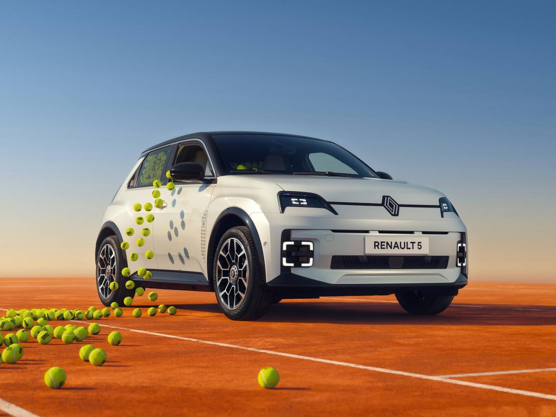 Renault 5 eléctrico Roland Garros