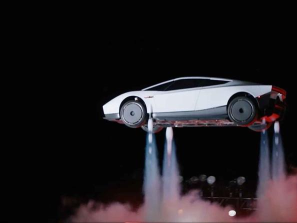 Coche volador de Tesla 